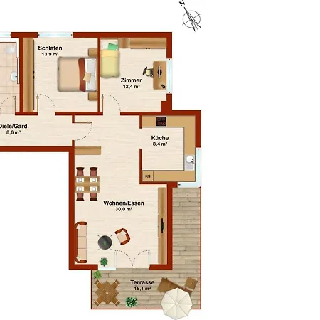 Διαμέρισμα Ferienwohnung Werner